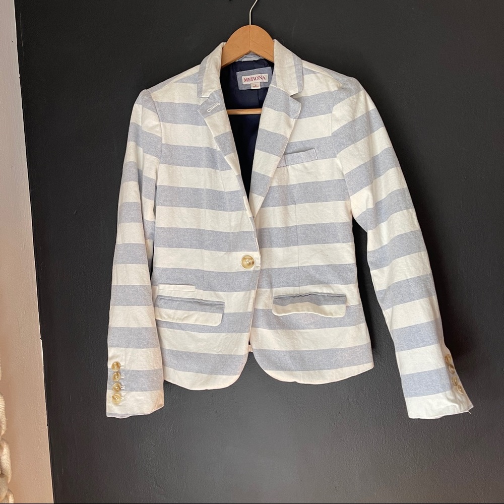 Merona Striped Blazer